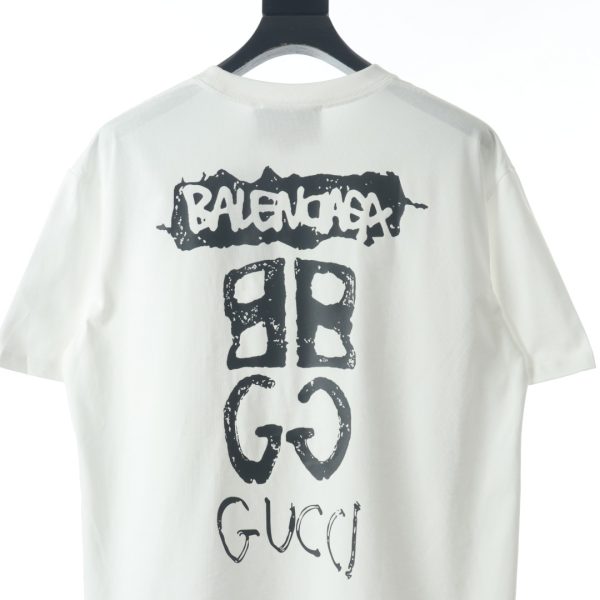 Gucci graffiti shirt on sale