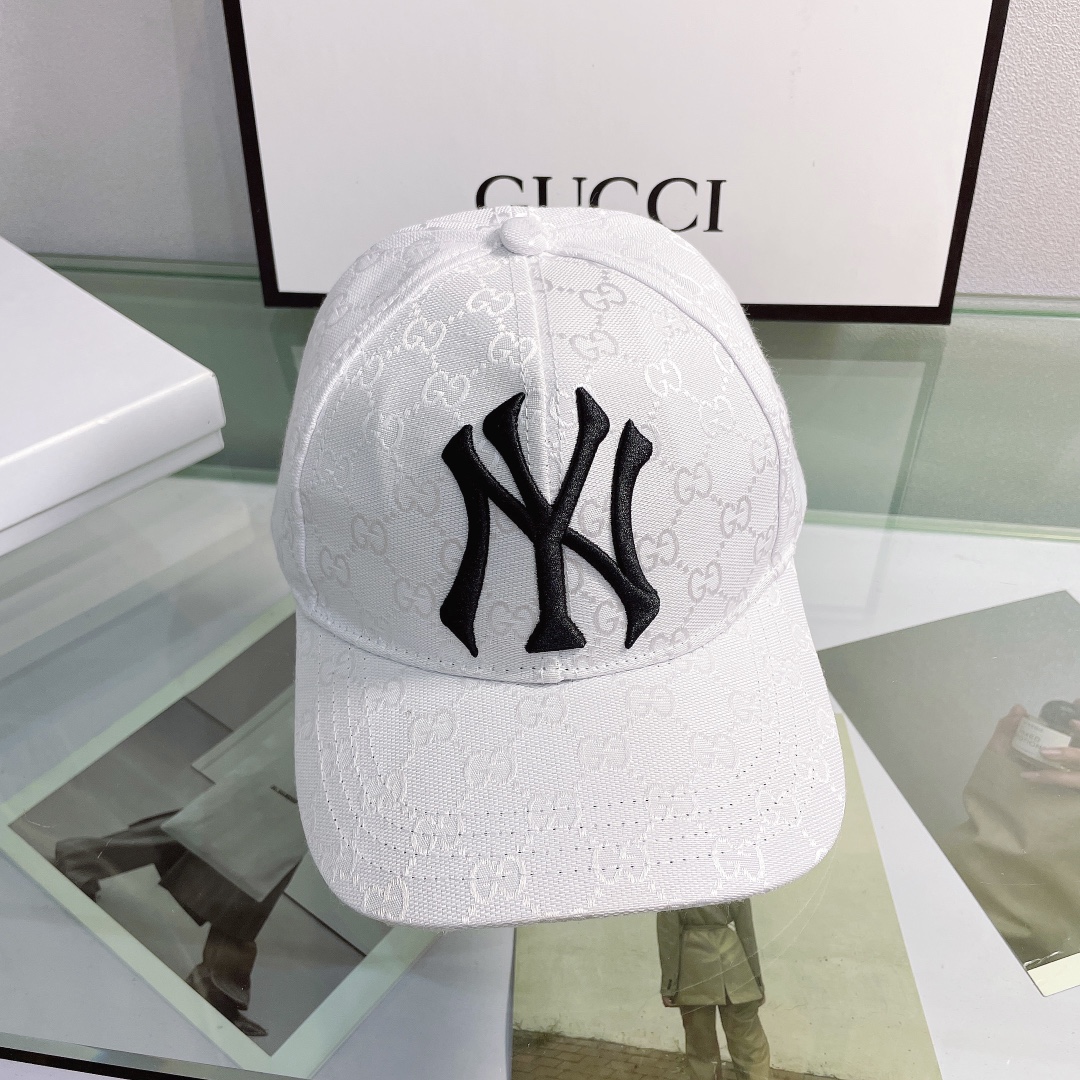 Gucci baseball cap with ny yankees patch hotsell